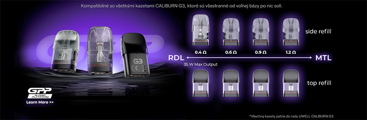 zobrazenie kompletného portfolia cartridge